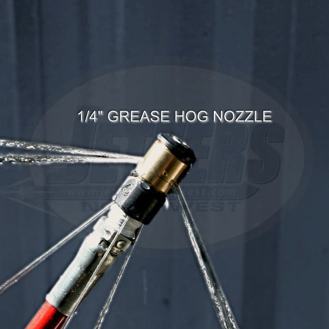 1/4" Grease Hog Nozzle Jetters Northwest