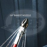 1/4" SIDE CUTTER BANDIT NOZZLE 6 REAR