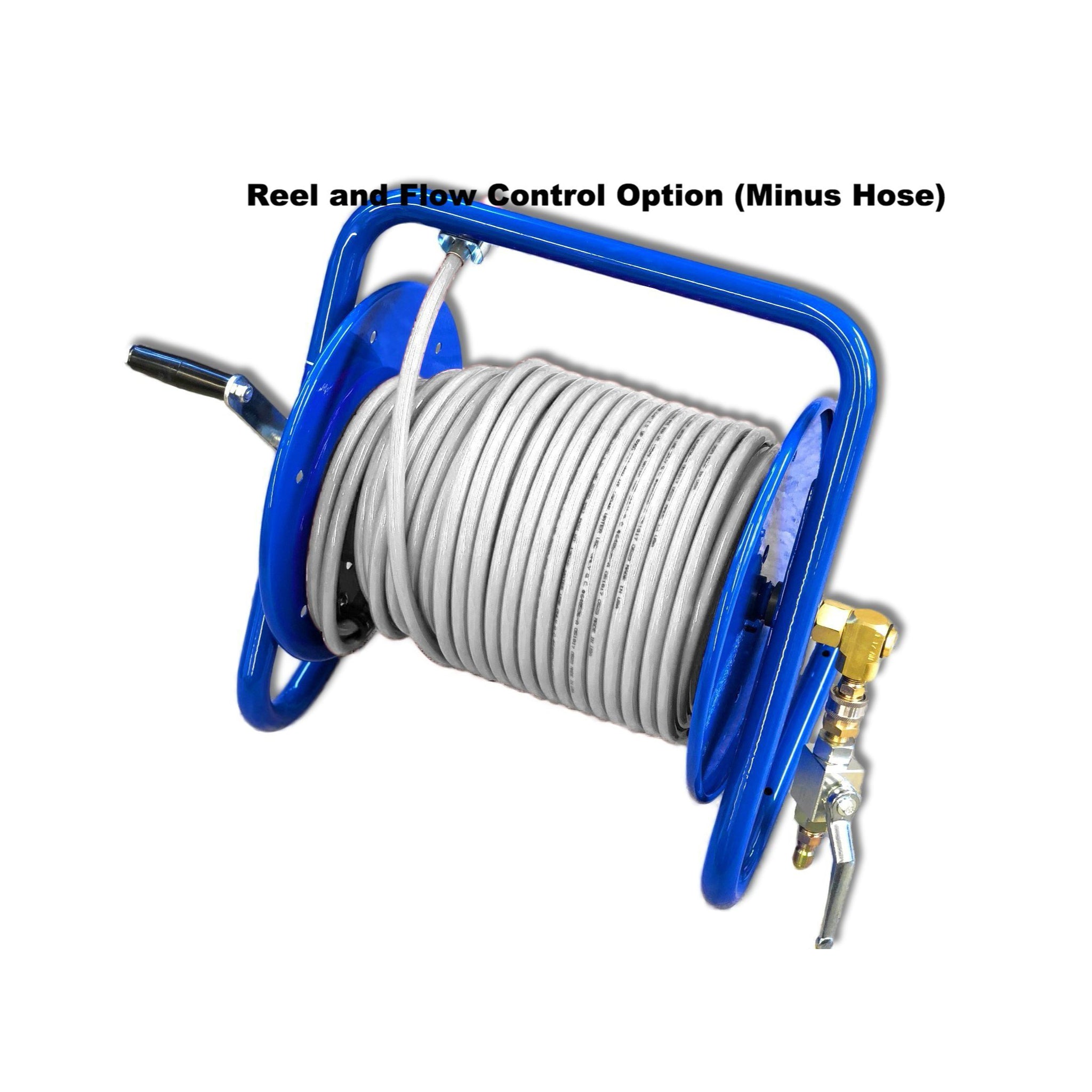 YESTAR Garden Hose Reel 34 Connector Hose with Reel with 7 Patterns Hose  Nozzle Knik-Free & Convenient Storage
