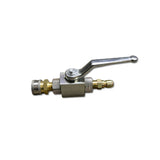 3/8IN 6000PSI FLOW-CONTROL VALVE w/QUICK-COUPLERS