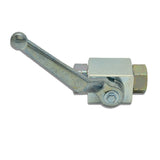 3/8" BALL VALVE STEEL ZINC PLATED, 6kPSI