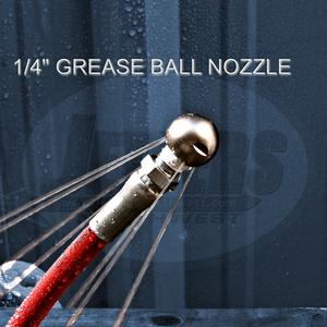 1/4" Grease Ball Nozzle