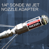 Rigid Sonde and Jet Nozzle Adapter