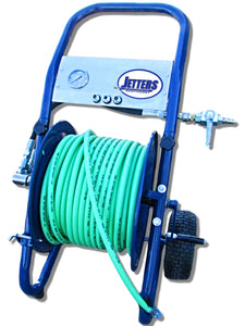 Portable Heavy Duty Deluxe Hose Reel with Jetter Hose – Jetters